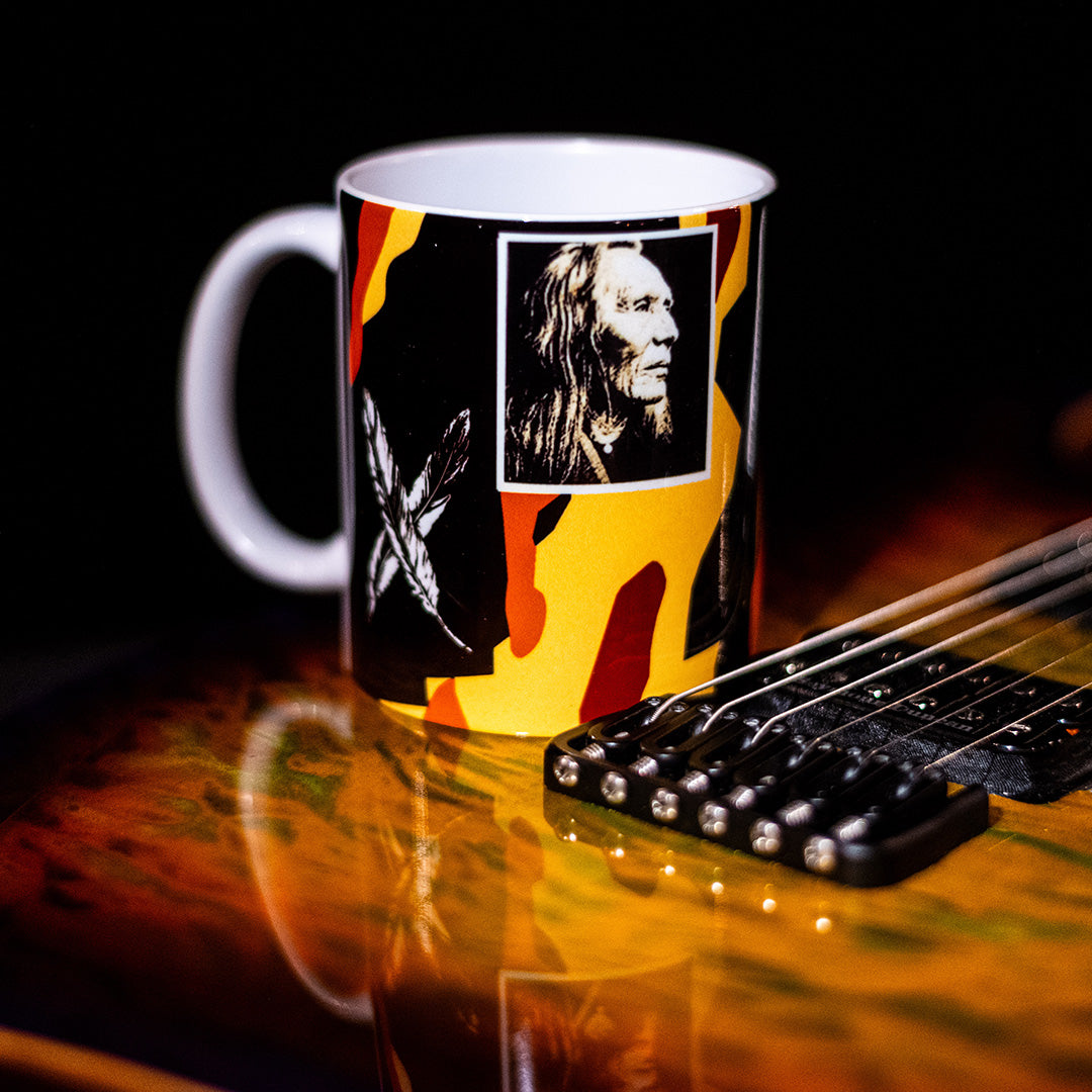 George Lynch Guitar Art 5 Coffee Mug Set