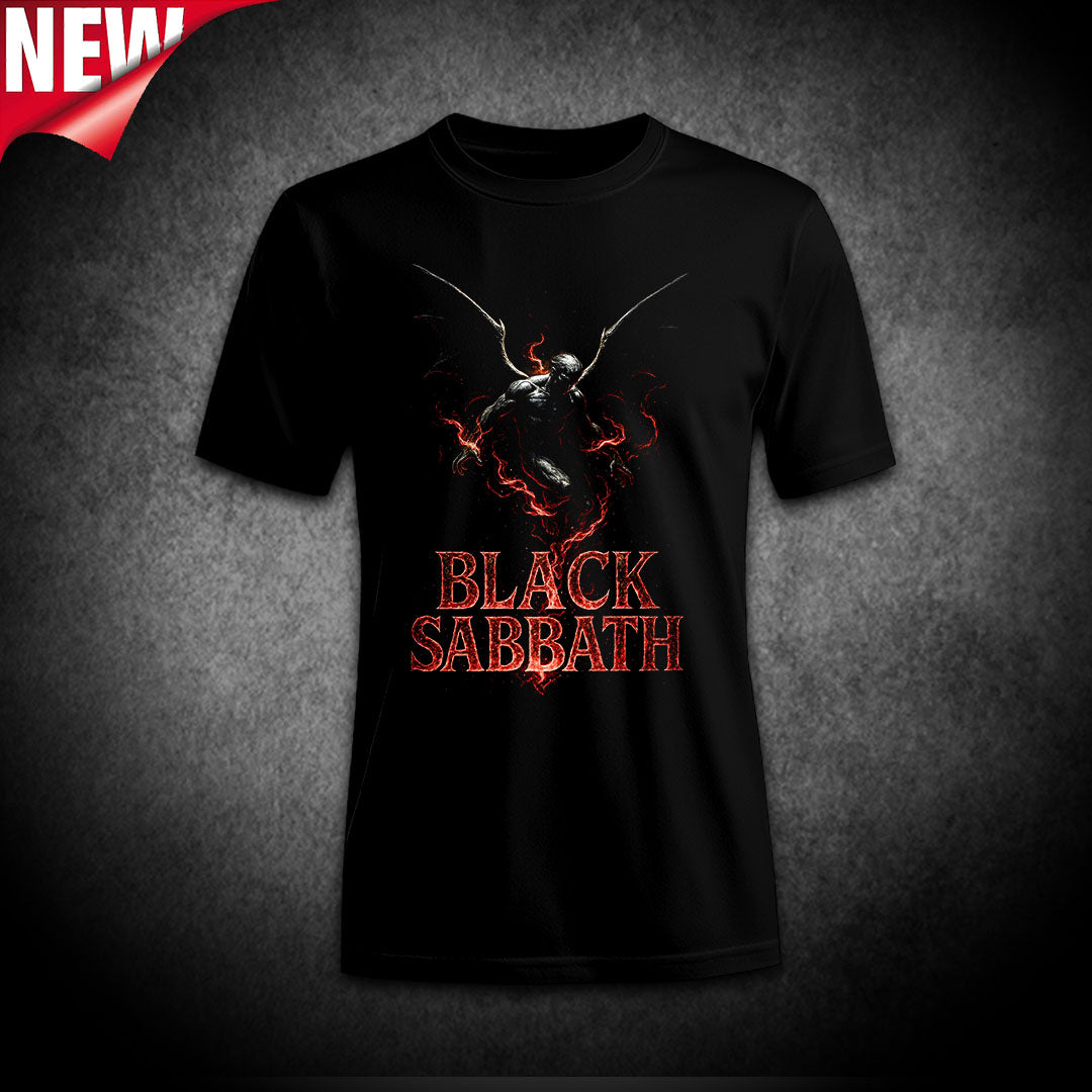 Black Sabbath Winged Angel Tee Shirt