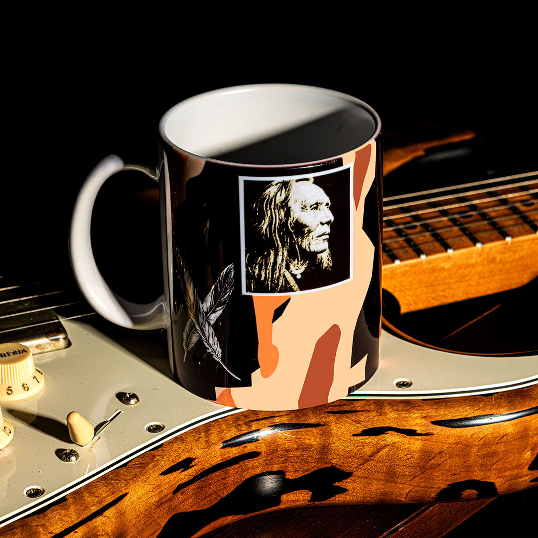 George Lynch Guitar Art Coffee Mug (Desert Eagle)