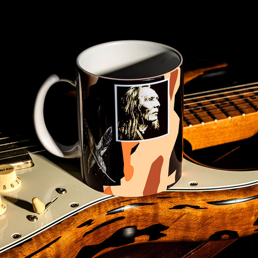 George Lynch Guitar Art Coffee Mug (Desert Eagle)