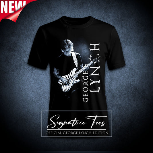 George Lynch Racket NYC Blue Hue by Signature Tees