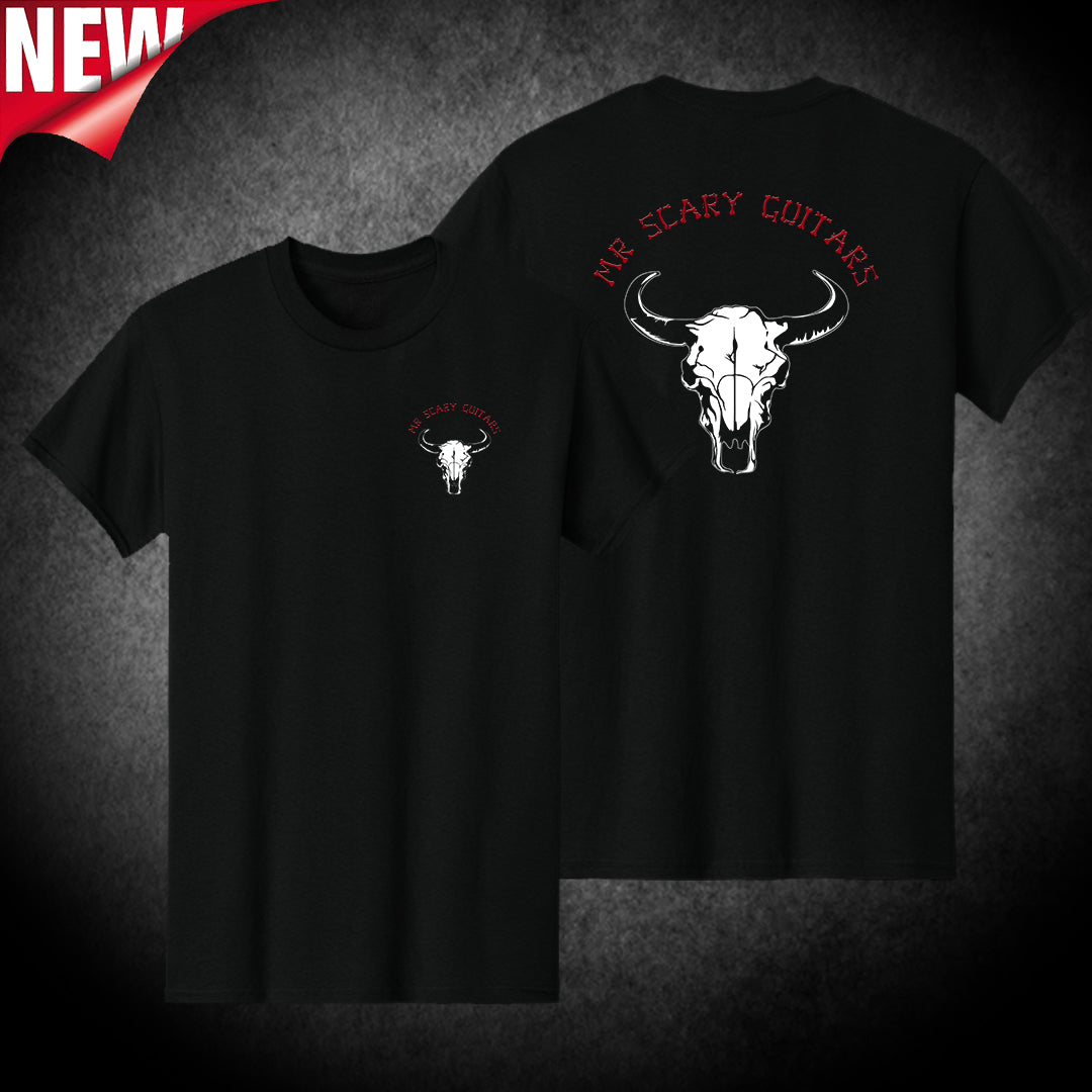George Lynch - Mr. Scary Guitars Skull Graphic T-Shirt