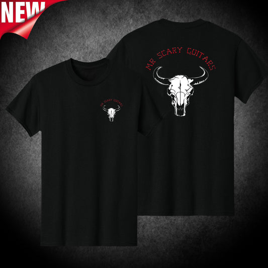 George Lynch - Mr. Scary Guitars Skull Graphic T-Shirt