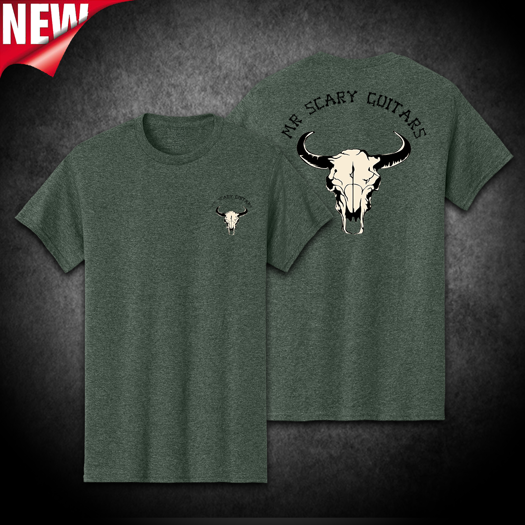 George Lynch - Mr. Scary Guitars Skull Graphic T-Shirt