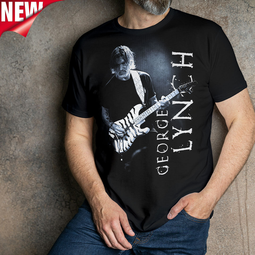 George Lynch Racket NYC Blue Hue by Signature Tees