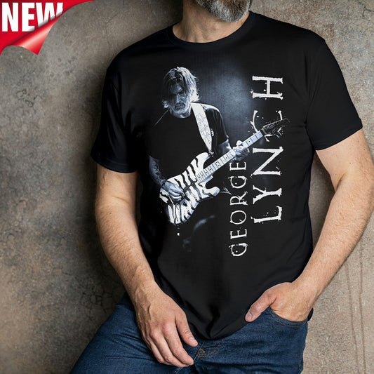 George Lynch Racket NYC Blue Hue by Signature Tees