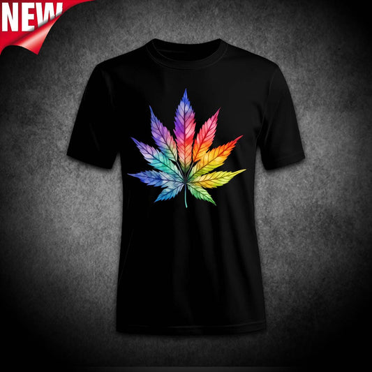 Psychedelic Cannabis Tee