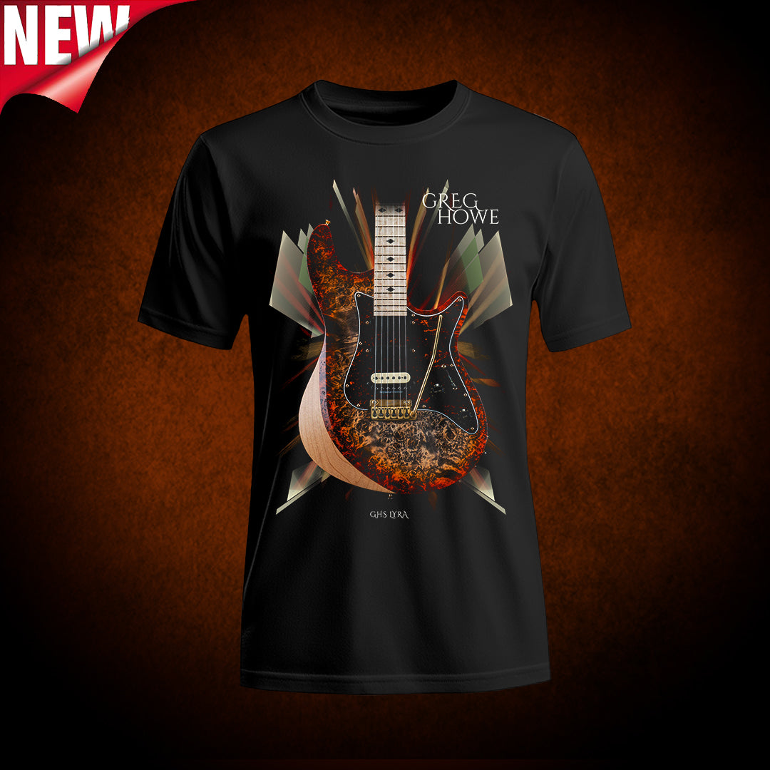 Greg Howe GHS LYRA Guitar Shirt by Signature Tees