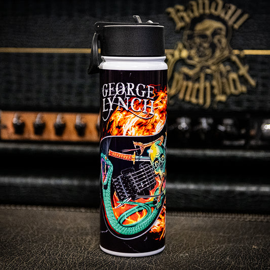 Skulls & Snakes Guitar Hydro Stainless Steel Water Bottle