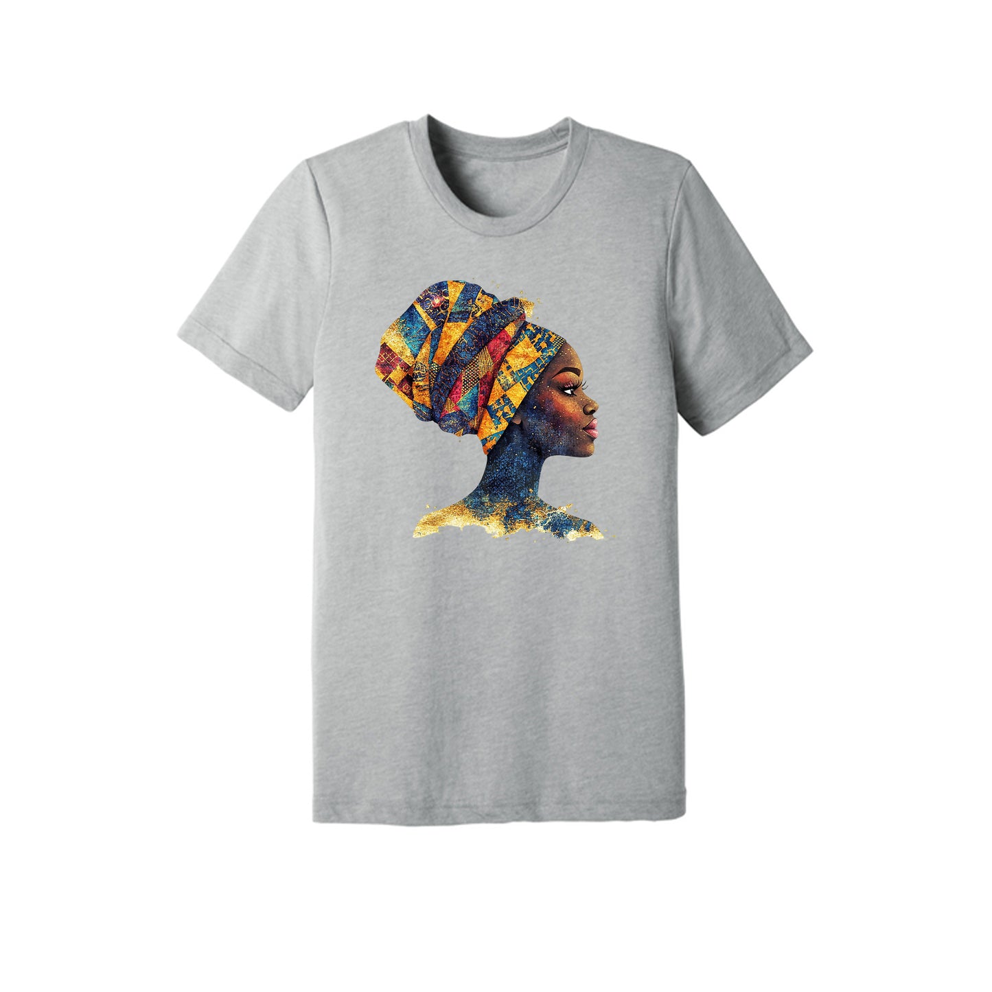 African Headdress Short Sleeve Shirt