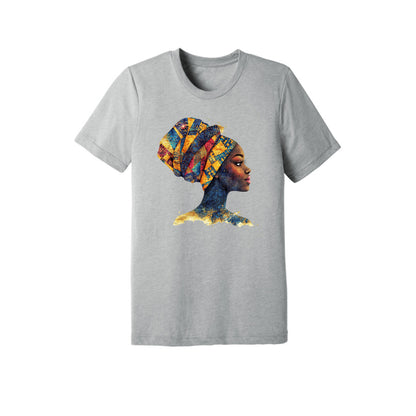 African Headdress Short Sleeve Shirt