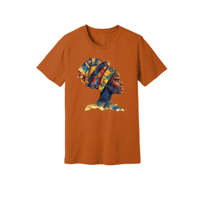 African Headdress Short Sleeve Shirt