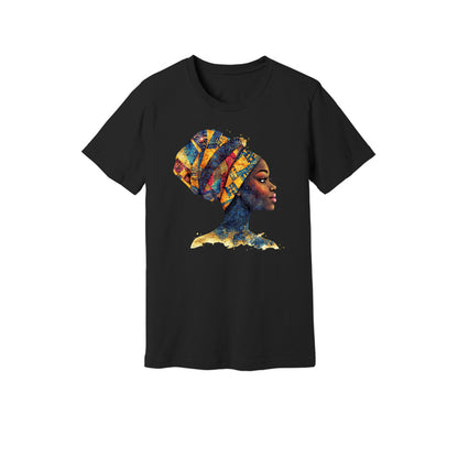 African Headdress Short Sleeve Shirt