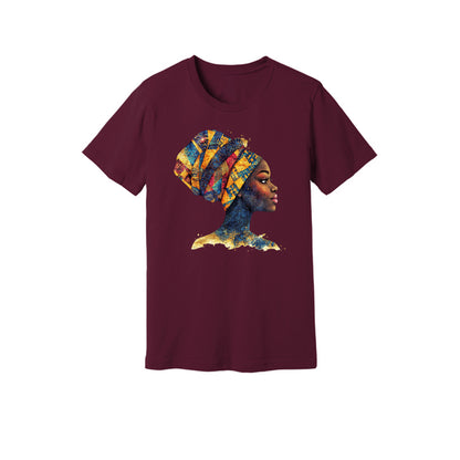 African Headdress Short Sleeve Shirt