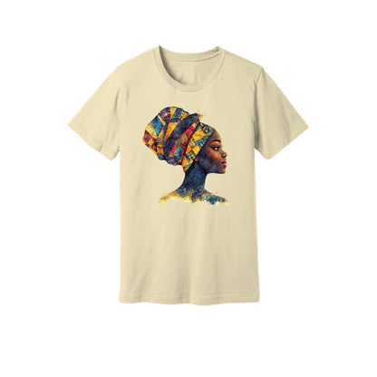 African Headdress Short Sleeve Shirt