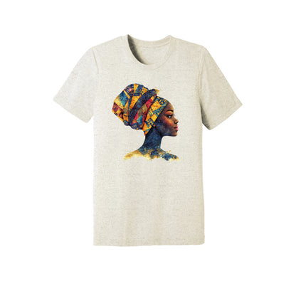 African Headdress Short Sleeve Shirt