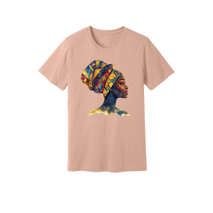 African Headdress Short Sleeve Shirt