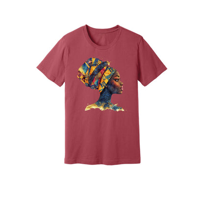 African Headdress Short Sleeve Shirt