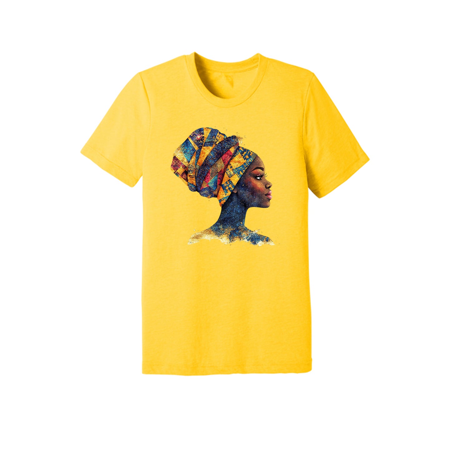 African Headdress Short Sleeve Shirt