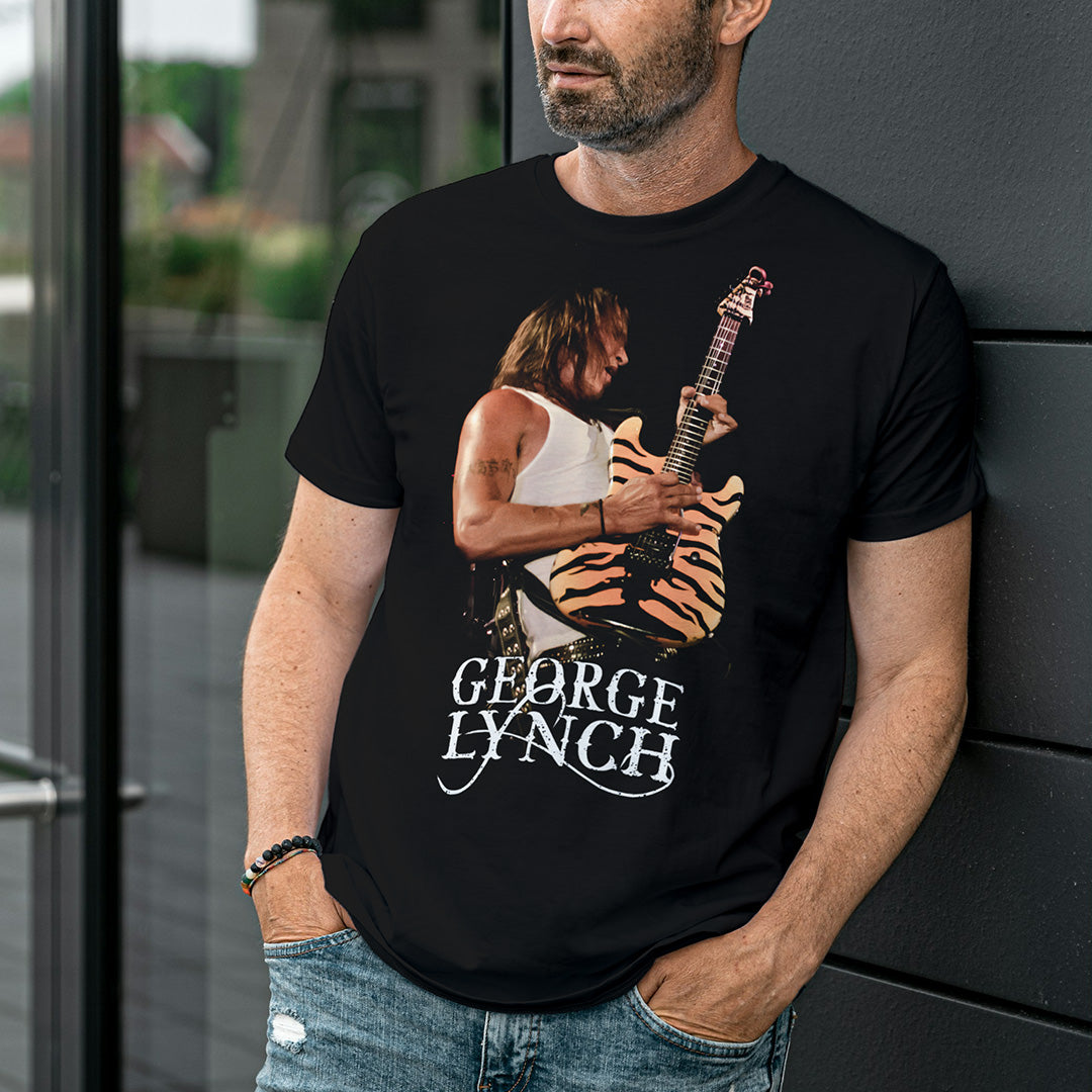 George Lynch with M-1 Tiger by Signature Tees