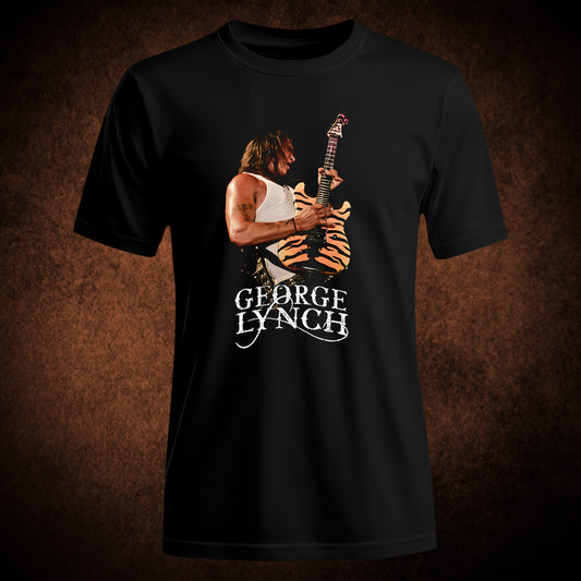 George Lynch with M-1 Tiger by Signature Tees