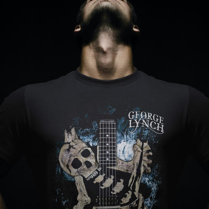 George Lynch Skull and Bones Tee by Signature Tees